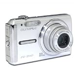 Olympus FE-340 8MP Digital Camera with 5x Optical Zoom (Silver)