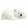 Perfect Petzzz Maltese Puppy Dog Breathing Pet Red Toto and Bed NEW!