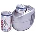 Kitchen & Housewares : Thermoelectric Can Cooler and Warmer - (Silver) (7"H X 3"L X 5.5"D)