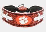 Clemson Tigers Classic Football Bracelet