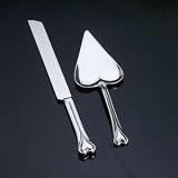 HEART DESIGN CAKE KNIFE/SERVER
