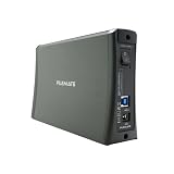 Wintec Filemate 3.5-Inch USB 3.0 External Hard Drive Enclosure - Mirror Finish Dark Gray