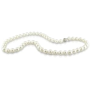 8-9 mm Freshwater Knotted Pearl Necklace, 18