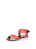 Bueno Sandalias planas (Rojo)