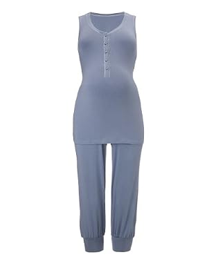 Maternity Hareem Style Pyjama - Blue