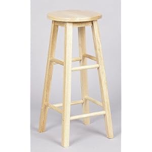 Living Accents Bar Stool 12.5 Dia. Seat by Living