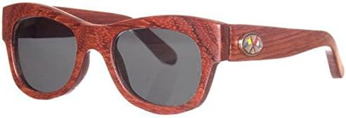 Nautique Optix Deckster Elite Bubinga Frame Gray Lens Sunglasses 45mm