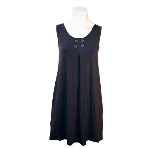 Split Retro Girls Dress Dark/Navy