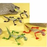 UGW-7675Z Glass Salamander 7in Length Assorted Colors Sold Individually