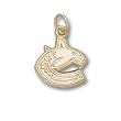 Vancouver Canucks "C" Logo 3/8" Charm/Pendant -14K/10K, Stainless Steel or Gold Plated