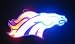 Denver Broncos Flashing Pin Pendant