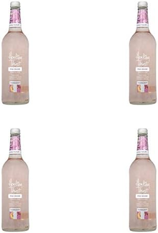 (4 PACK) - Thorncroft Pink Ginger Cordial | 330ml | 4 PACK - SUPER SAVER - SAVE MONEY