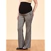 A Pea in the Pod: secret fit belly(tm) linen back pockets fit and flare Post Pregnancy pants