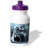 Scenes from the Past Vintage Postcards - Sitting Bull and Buffalo Bill 1895 Cyan - Water Bottles
