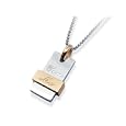 Inori Stainless Steel Holistic Pendant (you And Me) By Finejewelers