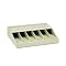 MMF Industries Products - MMF Industries - Bill Strap Rack, 6 Pockets, 10-5/8" w x 8-5/16" d x 2-5/16" h, Putty - Sold As 1 Each - Keep bill straps and coin wrappers accessible and neatly organized. - Ideal for banks, retailers, currency exchanges and most cash businesses. - Features six compartments for bill straps along with a convenient recessed tray top. - Constructed of durable high-impact plastic. - Stores easily and accessibly on countertops, desks or shelves.