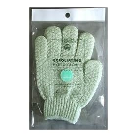 Earth Therapeutics - Exfoliating Hydro Gloves Light Green - Body Tools