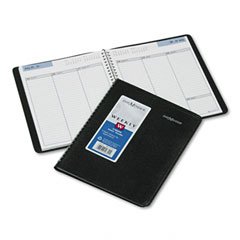 Weekly Planner, 6 7/8" x 8 3/4", Black AAGG59000