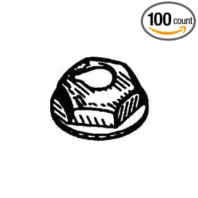 1/4-20 Flanged Pal Nut (100 count)