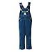 Walls Liberty Youth Washed Denim Bib Overalls 5 Navy