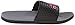 adidas Unisex-Child Adilette SC Sandal, Core Black/Pink/Vista Grey, 4
