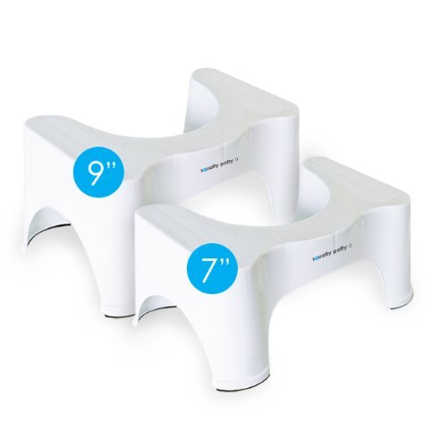 Squatty Potty !! Toilet Tool, (2-Pack) (9 inch and 7 inch) MADE IN THE USA!! MAKES A GREAT GIFT FOR SOMEONE YOU REALLY CARE ABOUT!!