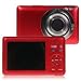 DC120S HD 720P 16.0MP 2.7-inch 4X Digital Zoom 5X Optical Zoom Camera with Anti-Shake Smile Capture Face Detection - Red