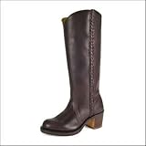 Women Shoes FRYE-77720- SABINA BRAID DARK BROWN SIZE 8.5
