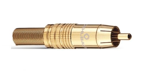 Oehlbach CJG 65 Cinchstecker 6,50mm&sup2; (4 St&uuml;ck) gold Preisvergleich