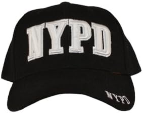 Great Comfortable Embroidered "NYPD" Black Adjustable Velcroback
