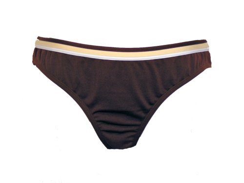 Jag Brown Retro Fit Bikini Bottom (X-large)