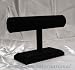 NEW Black Velvet Bracelet T-Bar Jewelry Display Bangle