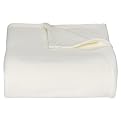 Home Microfleece Blanket - Ivory