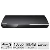 Sony Blu-Ray Disc Player with Built-In Wi-Fi, Full HD 1080p Blu-ray Disc Playback, App For Smart Phones, Quick Start-Load, Wirel