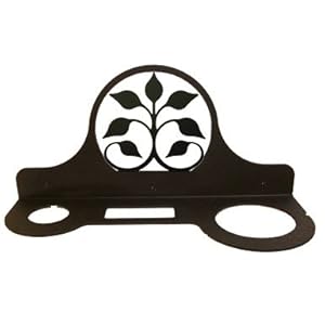 Leaf Fan Hair Dryer Rack 11in.W x 5in.H x 4in.D