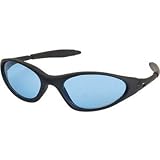 Sunglasses - Black frame blue lens