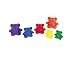 Learning Resources Three Bear Family Rainbow Counters (Set of 96)