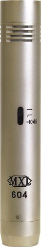 MXL 604 Condenser Instrument Microphone Includes a Cardioid and an Omni Directional Capsule MXL 604 Condenser Instrument Microphone Includes a Cardioid and an Omni Directional Capsule