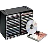 CD Storage Tray, 30 CD/DVD Capacity, Stackable/Wall Mountable, Plastic, Black (CLGTCD30) Category: CD and DVD Media Management