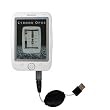 Retractable USB Cable for the Netronix Bookeen Cybook Opus with Power Hot Sync and Charge capabilities - uses Gomadic TipExchange Technology