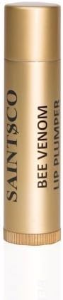 Saintsco Bee Venom Lip Plumper, Best Lip Balm, Lip Moisturizer, Lip Enhancer - Get Fuller, Sexier Lips Without Injections 4.5g by Saintsco