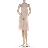 BCBG COROZO MESH&JERSEY BEADED PLEATS DRESS NEW 12 at BCBG MAX AZRIA