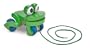 Melissa & Doug Deluxe Wooden Frolicking Frog Pull Toy