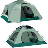 Eureka Tetragon 1210 Tent 8-Person 3-Season One Color, 120 sq ft by Eureka