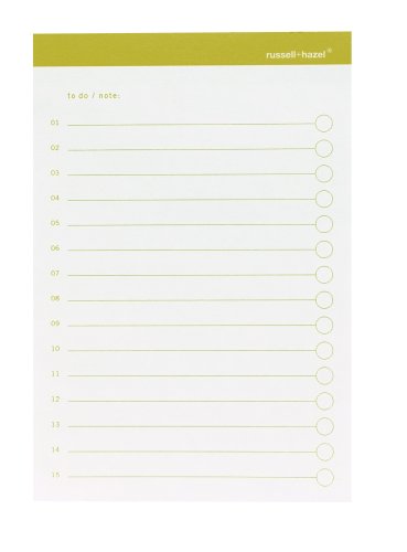 Russell+Hazel To-Do Adhesive Notes-Olive (set of 3) On Sale