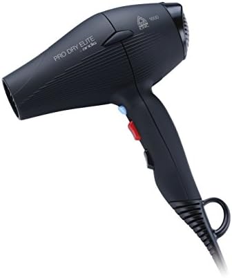 Andis 1600-Watt Professional Pro Dry Tourmaline Ionic Styling Hair Dryer, Black (81000)