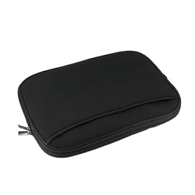 TeckNet 10.2" Black Neoprene Netbook/Tablet Sleeve Case Bag For iPad, iPad 2 and other 10.2" Notebook