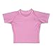 i play. by green sprouts Baby Short Sleeve Rashguard Shirt, Light Pink, 3T