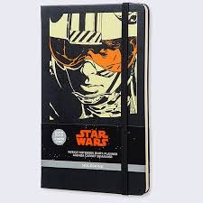 Moleskine 2015-2016 Star Wars Weekly Notebook, 18 Month: Black, Large
