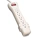 Tripp Lite Products - Tripp Lite - Protect It! Surge Suppressor, 7 Outlets, 7ft Cord, 2350 Joules - Sold As 1 Each - Shields electronics from surges and line noise. - Works with transformer plugs. - Diagnostic LED.